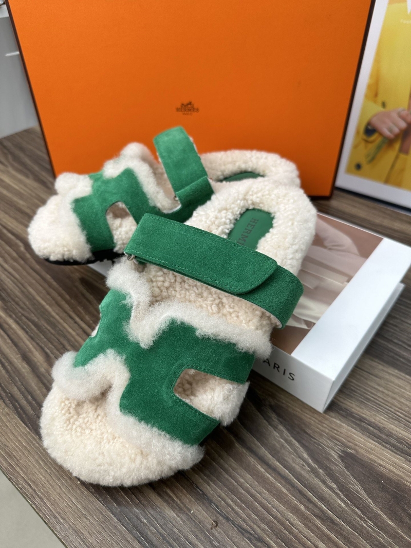 Hermes Slippers